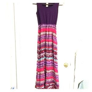 Purple Maxi Dress
